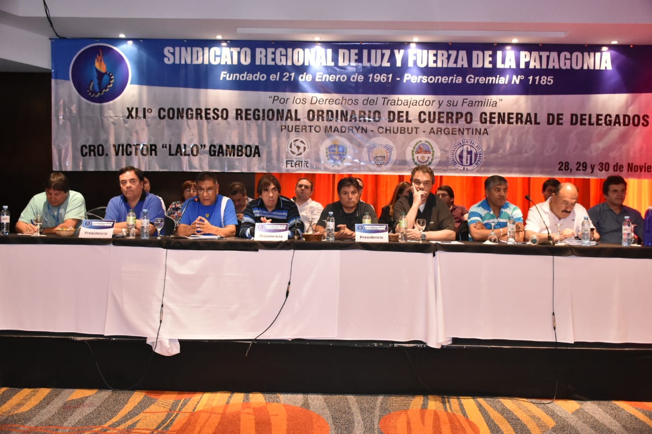 Trabajadores de Luz y Fuerza de la Patagonia rechazan desdoblamiento en cobro de servicio de las cooperativas