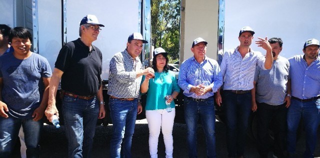 Productores hortícolas rionegrinos adquirieron un camión con equipo de frío