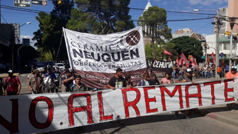 Cerámicas Neuquén está en alerta ante posible desalojo