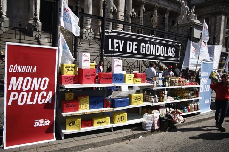 Diputados aprobó la Ley de Góndolas