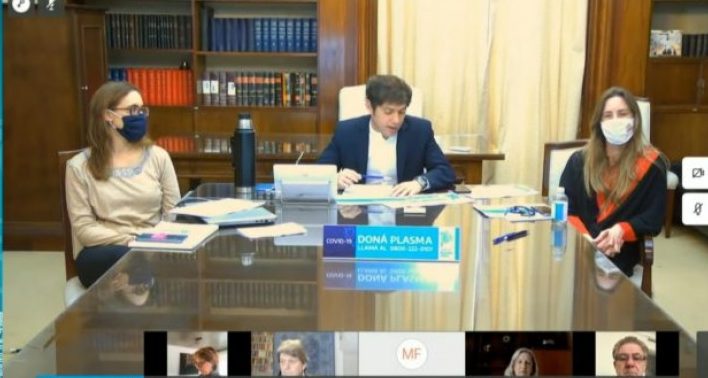 Las escuelas de gestión social fueron destacadas por Kicillof