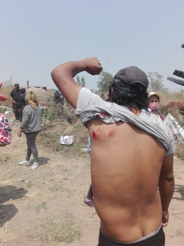 Represión con balas de goma en Jujuy: detuvieron en Palpalá por resistir desalojo de tierras