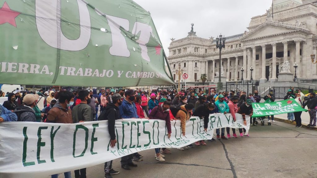 La UTT exige el avance de la Ley de Acceso a la Tierra