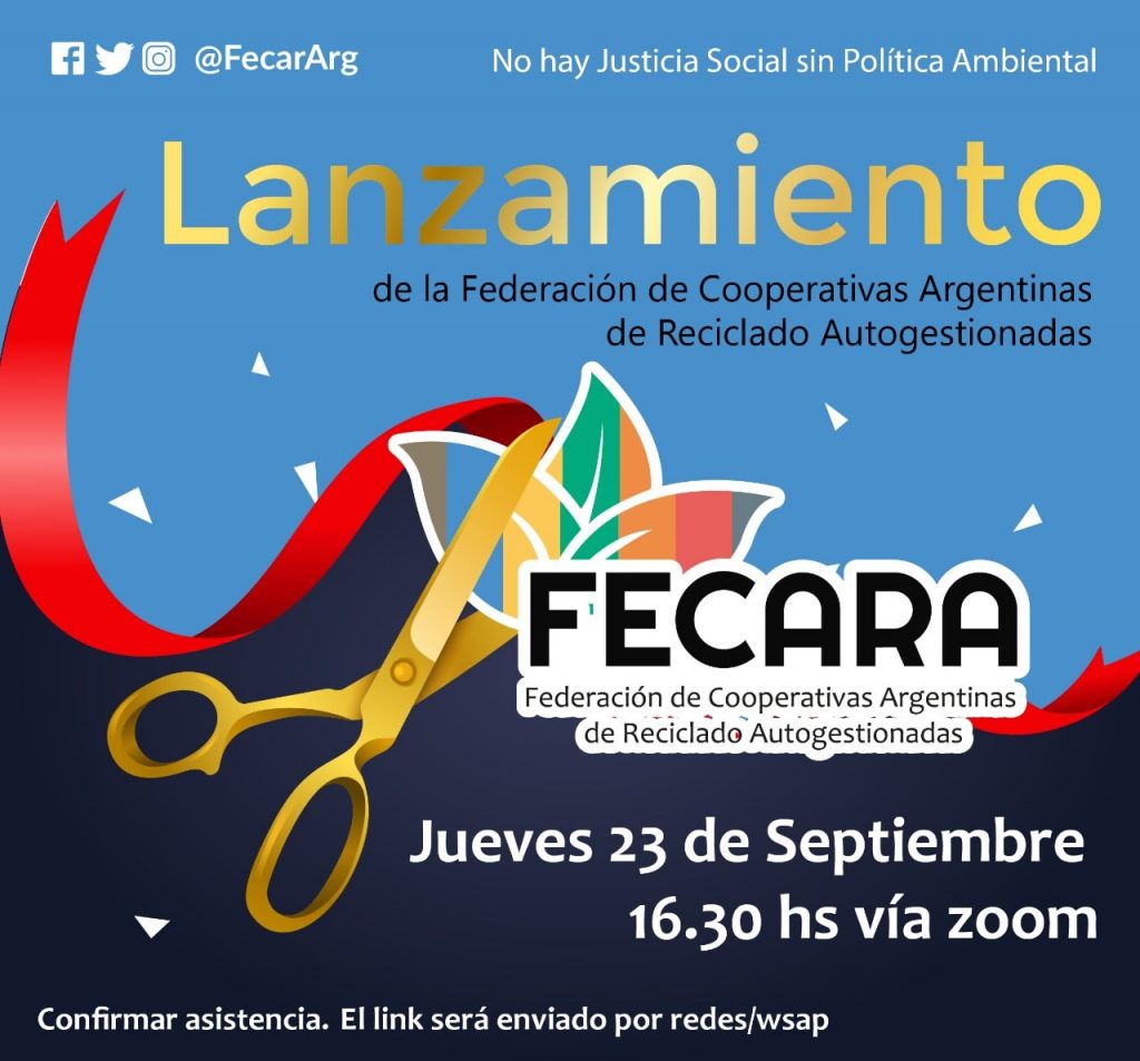 Reciclado: FECARA realizó su lanzamiento oficial