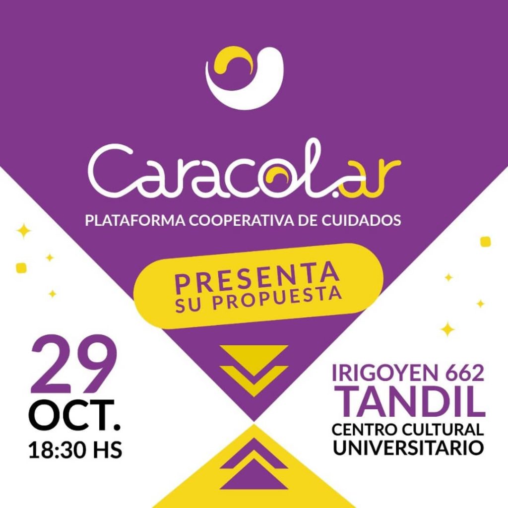 Tandil: La plataforma cooperativa Caracol presentará su modelo