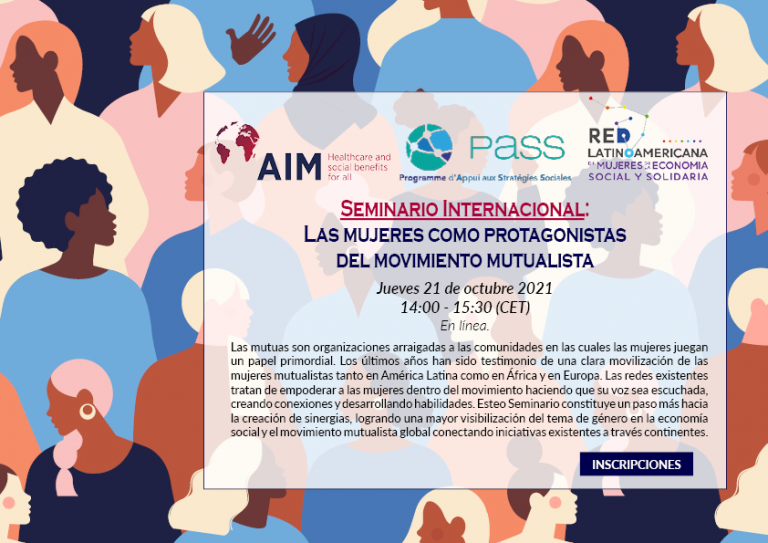 CAM participará del Seminario Internacional de Mujeres Mutualistas