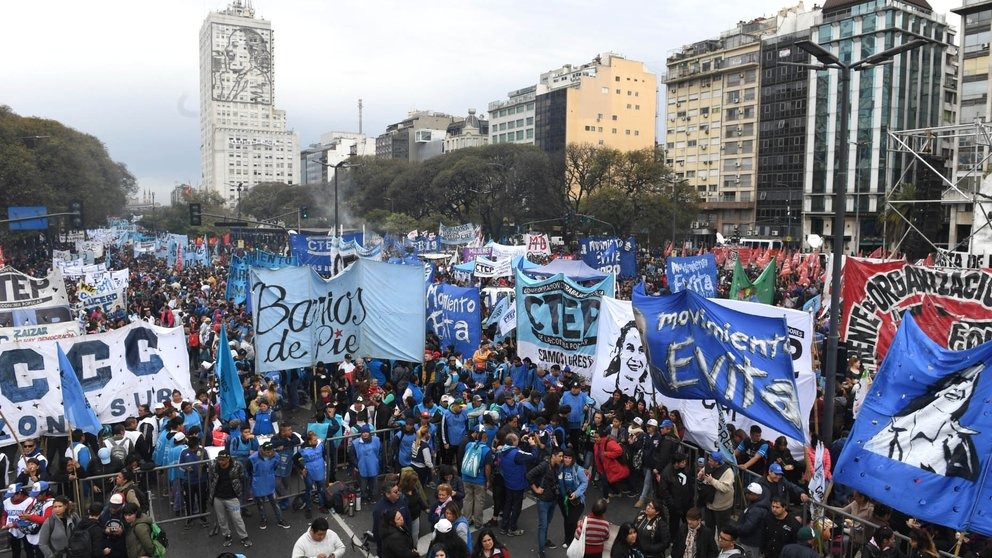 Las organizaciones sociales de la UTEP se suman a la marcha de la CGT y la CTA