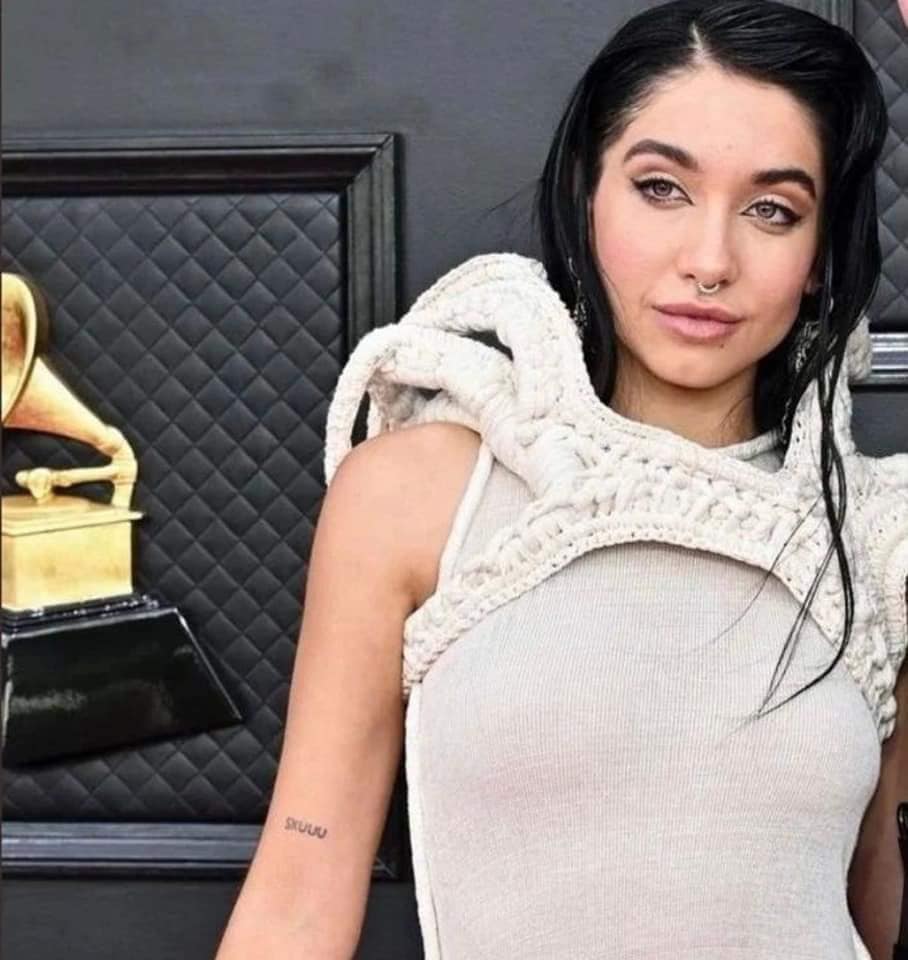 Maria Becerra lució un vestido diseñado por una cooperativa chaqueña en los Grammy 2022