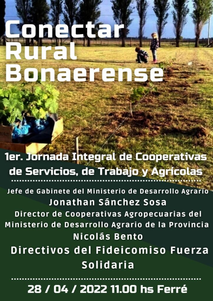 Conectar Rural: créditos de hasta 5 millones para cooperativas de servicios bonaerenses
