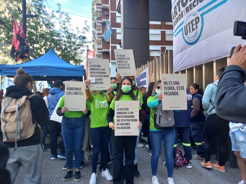 Organizaciones sociales y ambientales se manifestaron por la Ley de Humedales consensuada