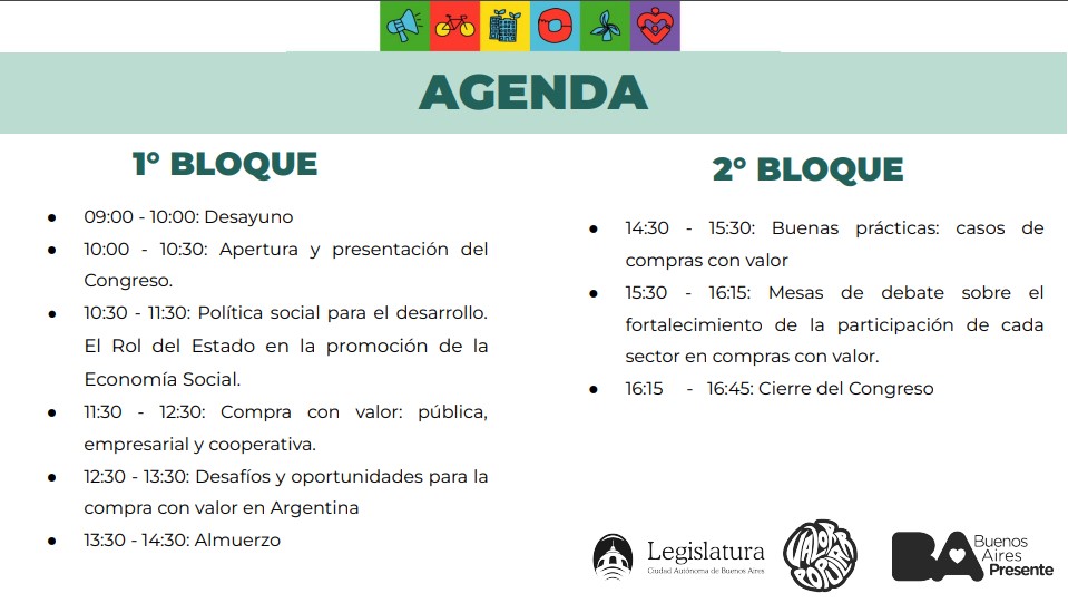 Se realizará el Congreso de la Economía Social, compras con valor