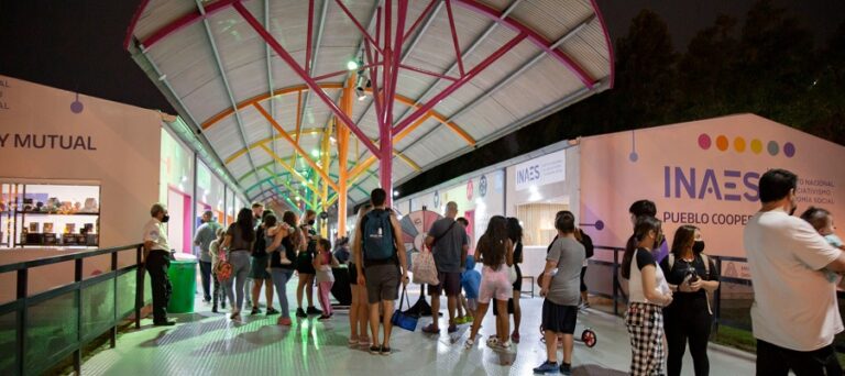 Arte, cultura, radio, charlas y ferias: la agenda del Pueblo Cooperativo y Mutual en Tecnópolis