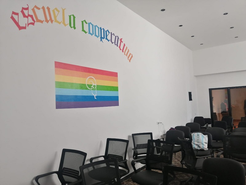 Se inauguró la escuela cooperativa y de oficios Kbrones: "Es de todos los que luchan día a día"