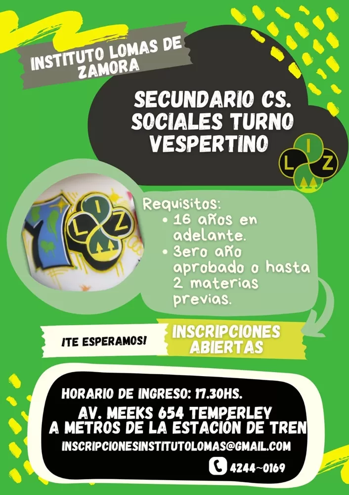 El ILZ tiene aún vacantes para la escuela secundaria