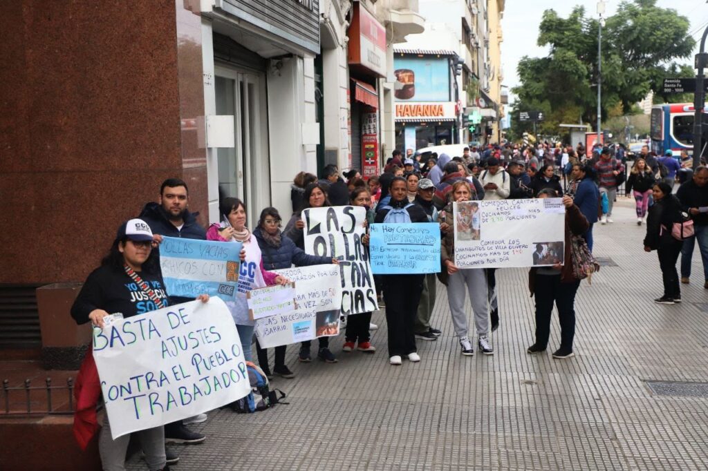 Nuevo reclamo de UTEP por alimentos a los comedores